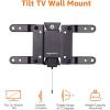 imageAmazon Basics Full Motion Articulating TV Monitor Wall Mount for 26quot to 55quot TVs and Flat Panels up to 80 Lbs Black12 to 40