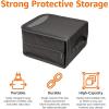 imageAmazon Basics Polyester CDDVD Portable Storage Binder 400capacity Black1Pack
