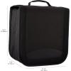 imageAmazon Basics Polyester CDDVD Portable Storage Binder 400capacity Black1Pack