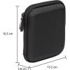 imageAmazon Basics Small Hard Shell Carrying Case For My Passport Essential External Hard Drive 1 Pack Black1 Pack