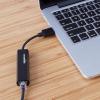 imageAmazon Basics USB 30 to 101001000 Gigabit Ethernet Internet Adapter Black10Pack