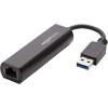 imageAmazon Basics USB 30 to 101001000 Gigabit Ethernet Internet Adapter Black1Pack