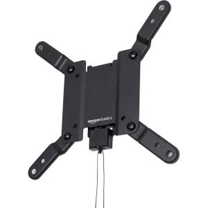 imageAmazon Basics Full Motion Articulating TV Monitor Wall Mount for 26quot to 55quot TVs and Flat Panels up to 80 Lbs Black12 to 40