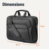 imageAmazon Essentials Check point friendly laptop Briefcase 16 inch Black