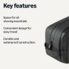 imageAmazon Essentials Large Travel comsmetic Bag Shaving Bag Dopp Kit black