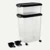 imageAmazon Basics Pet Food Storage Container 50lbs35lbs10lbs