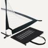 imageAmazon Basics Portable Pop Up Soccer Goal Net for Backyard Training4 x 3  Set of 2