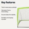 imageAmazon Basics Portable Pop Up Soccer Goal Net for Backyard Training6 x 4