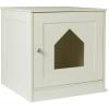 imageAmazon Basics FurnitureStyle Litter Box Enclosure OakWhite