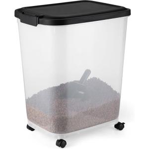 imageAmazon Basics Pet Food Storage Container 50lbs50lbs