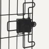 imageAmazon Basics Durable Foldable Metal Wire Dog Crate with Tray Single Door 18 x 124 x 15 in Black180L x 124W x 150H