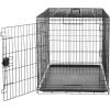 imageAmazon Basics Durable Foldable Metal Wire Dog Crate with Tray Single Door 18 x 124 x 15 in Black48 x 30 x 325 in