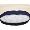 imageAmazon Basics Pet Cave Bed for Dog With Removal Nesting Cave Cover Fits up to 35lbs Pets 30 x 30 x 125 inches BlueBlue