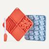 imageAmazon Basics Silicone Dog Feeding mats 2 Pack