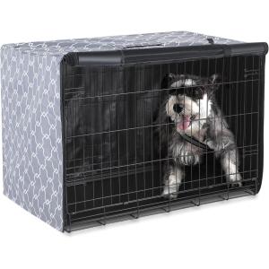 imageAmazon Basics Dog Cage Covers Crate Covers for Dog Cages 48 inches36 inches