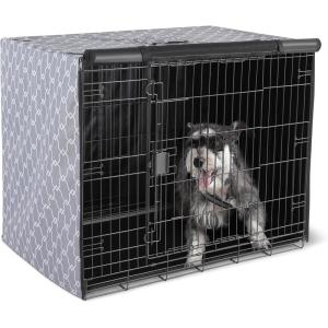 imageAmazon Basics Dog Cage Covers Crate Covers for Dog Cages 48 inches42 inches