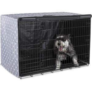 imageAmazon Basics Dog Cage Covers Crate Covers for Dog Cages 48 inches48 inches