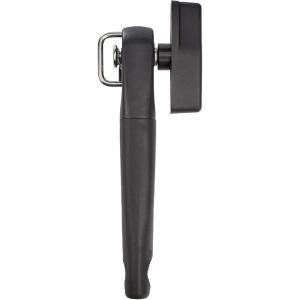 imageAmazon Basics Manual Can Opener Hand Held Black Soft Grip Single Handle Large