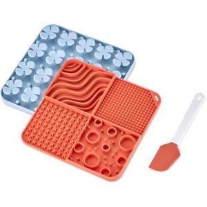 imageAmazon Basics Silicone Dog Feeding mats 2 Pack