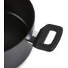 imageAmazon Basics 10 Piece Hard Anodized Nonstick Stackable Cookware Pots and Pans Set Space Saving made without PFOA Black