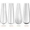 imageAmazon Basics Stainless Steel Dinner Spoons with Round Edge Large Tablespoons 79 inches 10 Pack of 12 120 count total SilverDinner Forks  120 pack