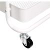 imageAmazon Basics 2Tier Metal KitchenUtility Cart with Shelf White