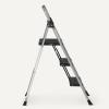imageAmazon Basics Folding 3 Step Portable Ladder with Wide AntiSlip Pedal Black