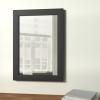 imageAmazon Basics Rectangular Wall Mount Mirror 24quot x 36quot Peaked Trim BlackBlack