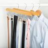 imageAmazon Basics Wooden Belt Hanger  Natural 2Pack1563 inches x 61 inches