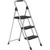 imageAmazon Basics Folding 3 Step Portable Ladder with Wide AntiSlip Pedal Black