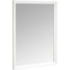 imageAmazon Basics Rectangular Wall Mount Mirror 24quot x 36quot Peaked Trim BlackWhite