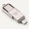 imageAmazon Basics USB Flash Drive Thumb Drive Memory Stick with USB C and USB A Dual Ports 128GB Champagne Silver128GB