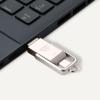 imageAmazon Basics USB Flash Drive Thumb Drive Memory Stick with USB C and USB A Dual Ports 128GB Champagne Silver128GB