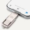 imageAmazon Basics USB Flash Drive Thumb Drive Memory Stick with USB C and USB A Dual Ports 128GB Champagne Silver512GB