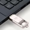 imageAmazon Basics USB Flash Drive Thumb Drive Memory Stick with USB C and USB A Dual Ports 128GB Champagne Silver512GB