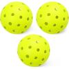 imageAmazon Basics Outdoor Pickleball Balls USAPA Approved Yellow 3Pack