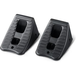 imageAmazon Basics  Automotive Wheel Chocks Black 2 Pack