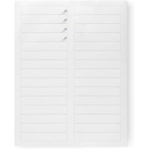 imageAmazon Basics File Folder Labels 23quot x 3716quot 1500 Count White