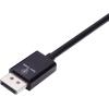imageAmazon Basics DisplayPort 4k60Hz to HDMI Female Converter Not Compatible with a USB Port Black 925 x 087 x 047 inBlack
