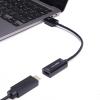 imageAmazon Basics DisplayPort 4k60Hz to HDMI Female Converter Not Compatible with a USB Port Black 925 x 087 x 047 inBlack