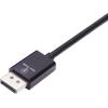 imageAmazon Basics DisplayPort 4k60Hz to HDMI Female Converter Not Compatible with a USB Port Black 925 x 087 x 047 inBlack