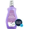 imageAmazon Basics Anticavity Fluoride Mouthwash Alcohol Free Violet Mint 1 Liter 338 Fluid Ounces 1Pack Previously Solimo338 Fl Oz Pack of 4