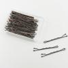 imageAmazon Basics Bobby Pins in Case Brown 72 Count Pack of 4Brown