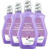 imageAmazon Basics Anticavity Fluoride Mouthwash Alcohol Free Violet Mint 1 Liter 338 Fluid Ounces 1Pack Previously Solimo338 Fl Oz Pack of 4