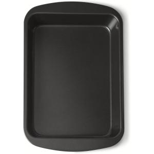 imageAmazon Basics Nonstick Rectangle Baking Pan Dishwasher and OvenSafe 9 x 13 in