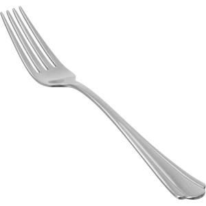 imageAmazon Basics Stainless Steel Dinner Forks with Scalloped Edge Pack of 12 SilverDinner Forks
