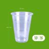 imageAmazon Basics Disposable Clear Plastic Cups 16oz 50 Count16 Ounces