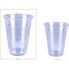imageAmazon Basics Disposable Clear Plastic Cups 16oz 50 Count16 Ounces