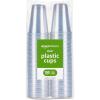imageAmazon Basics Disposable Clear Plastic Cups 16oz 50 Count9 Ounces