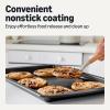 imageAmazon Basics Nonstick Baking Sheets 3Piece Set Stackable Dishwasher and OvenSafe